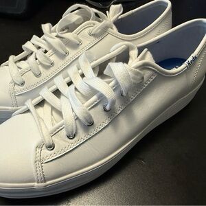 Keds Women's Triple Kick Leather Sneaker